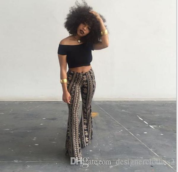 bohemian womens summer designer flare regular full length fashion loose night club style long pants female casual apparel, Black;white
bohemian womens summer designer flare regular full length fashion loose night club style long pants female casual apparel, Black;white