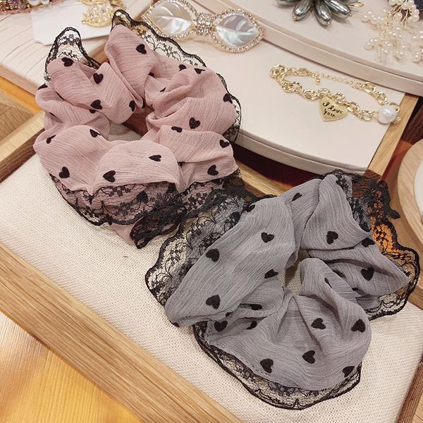 korea style small fresh ladies gentle chiffon wave dot head flower elastic hair rubber bands women fashion hair accessories, Slivery;white
korea style small fresh ladies gentle chiffon wave dot head flower elastic hair rubber bands women fashion hair accessories, Slivery;white