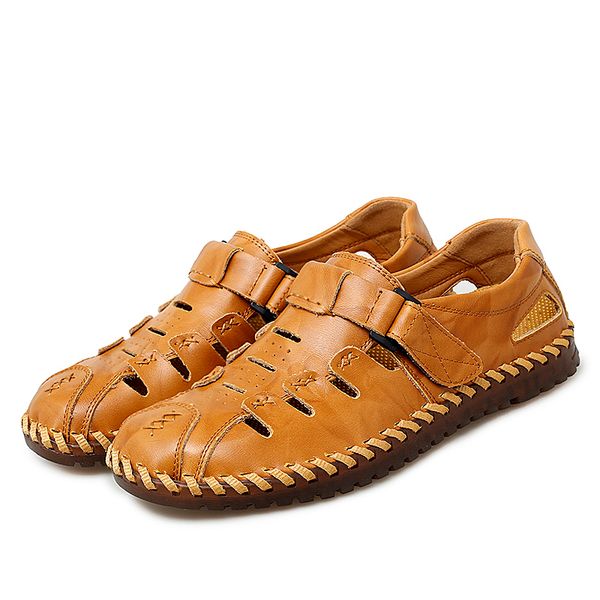 slippers shoes summer work sandalias men ete couro masculino transpirables roman cuero erkek 2021 sandalet sport sandalle mens rasteira, Black
slippers shoes summer work sandalias men ete couro masculino transpirables roman cuero erkek 2021 sandalet sport sandalle mens rasteira, Black