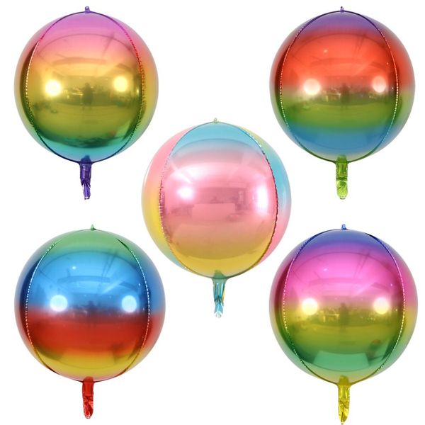 10pcs/pack 22inch 4d rainbow foil balloon gradient color kid's birthday party wedding decorations baby shower party supplies
10pcs/pack 22inch 4d rainbow foil balloon gradient color kid's birthday party wedding decorations baby shower party supplies