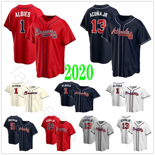2020 new mens #13 ronald acuna jr. jersey 1 ozzie albies 5 freddie an stitched home road white blue grey baseball jerseys, Blue;black
2020 new mens #13 ronald acuna jr. jersey 1 ozzie albies 5 freddie an stitched home road white blue grey baseball jerseys, Blue;black