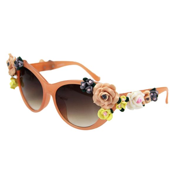 flower decor women girl round shaped plastic frame sunglasses uv400 protection pc lens eyewear casual outdoor eyeglasses, White;black
flower decor women girl round shaped plastic frame sunglasses uv400 protection pc lens eyewear casual outdoor eyeglasses, White;black
