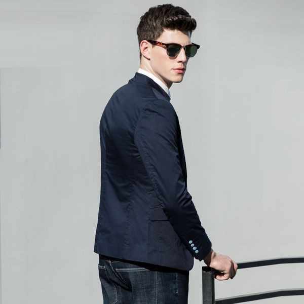 men's suits & blazers solid color cotton men blazer jacket spring long casual mens blue man slim kk50xx, White;black
men's suits & blazers solid color cotton men blazer jacket spring long casual mens blue man slim kk50xx, White;black