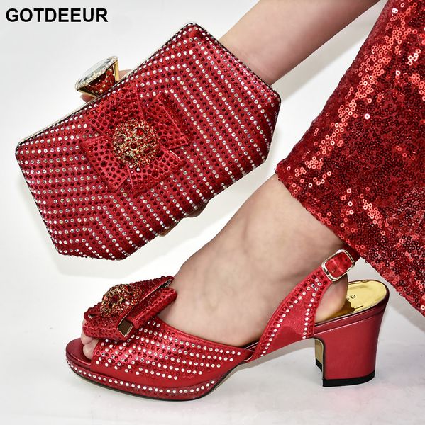 latest design red african italian shoes and bag set decorated with rhinestone italy shoes and bag sets for summer women, Black
latest design red african italian shoes and bag set decorated with rhinestone italy shoes and bag sets for summer women, Black
