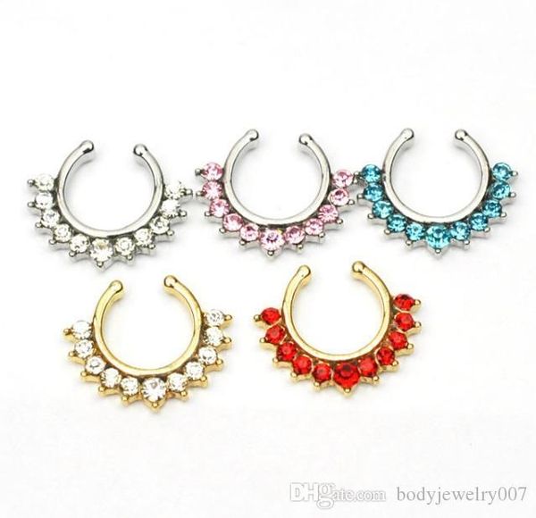 d0605 ( 5 colors ) nose ring nose hook nose rings body piercing jewelry fake septum clicker non piercing hanger clip on women body jewellry, Silver
d0605 ( 5 colors ) nose ring nose hook nose rings body piercing jewelry fake septum clicker non piercing hanger clip on women body jewellry, Silver