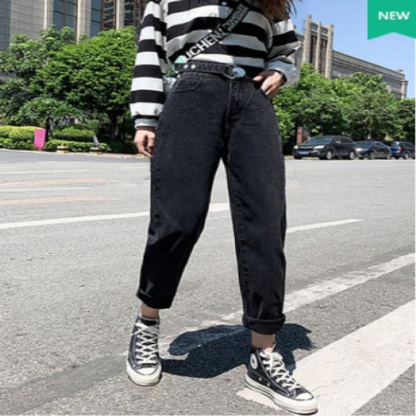 black ash jeans since web celebrity torre pants waist loose wide-legged harlan turnip pants, Blue
black ash jeans since web celebrity torre pants waist loose wide-legged harlan turnip pants, Blue