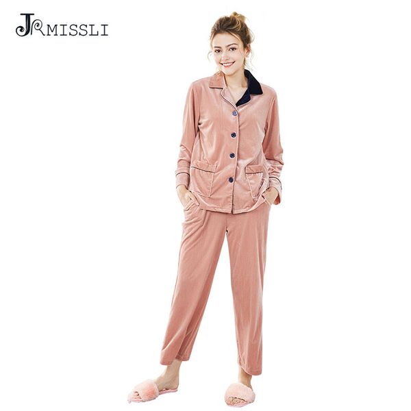 jrmissli velvet pajamas for women winter cute pajamas night sleepwear women's female pajama set suit, Blue;gray
jrmissli velvet pajamas for women winter cute pajamas night sleepwear women's female pajama set suit, Blue;gray
