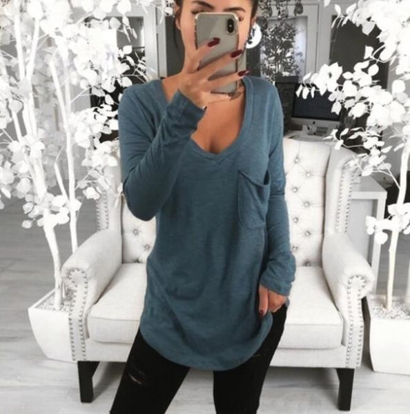 autumn and winter new women's solid color t-shirt european and american loose casual slim long-sleeved women, White
autumn and winter new women's solid color t-shirt european and american loose casual slim long-sleeved women, White