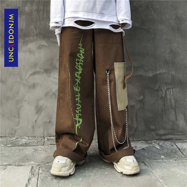 uncledonjm chain wide leg pants harem pants streetwear men 2020 summer hip hop casual trousers fashion male v2-1996, Black
uncledonjm chain wide leg pants harem pants streetwear men 2020 summer hip hop casual trousers fashion male v2-1996, Black