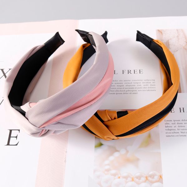 fashion autumn winter knot hairbands for women striped hair band headband wide side turban hair accessories
fashion autumn winter knot hairbands for women striped hair band headband wide side turban hair accessories