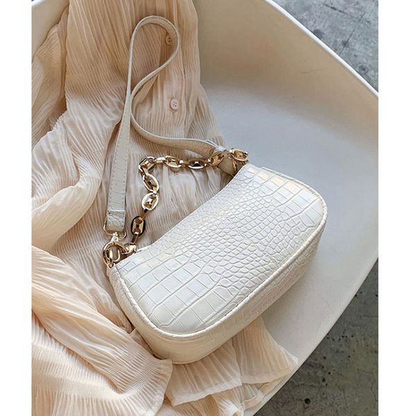 fashion crocodile pattern baguette bags mini pu leather shoulder bags for women 2020 chain design luxury hand bag female travel
fashion crocodile pattern baguette bags mini pu leather shoulder bags for women 2020 chain design luxury hand bag female travel