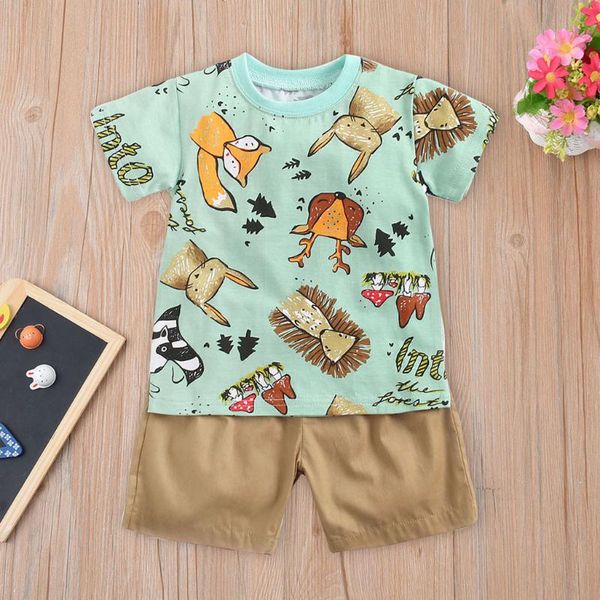 lovely baby clothing sets newborn infant baby boys girls short sleeve cartoon shirt+pants outfits set bebes tracksuit 2020, White
lovely baby clothing sets newborn infant baby boys girls short sleeve cartoon shirt+pants outfits set bebes tracksuit 2020, White