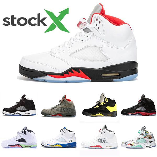 stoct x 5 5s basketball shoes for men trophy room camo suede red mens fresh prince grape trainers sports shoes sneakers, White;red
stoct x 5 5s basketball shoes for men trophy room camo suede red mens fresh prince grape trainers sports shoes sneakers, White;red