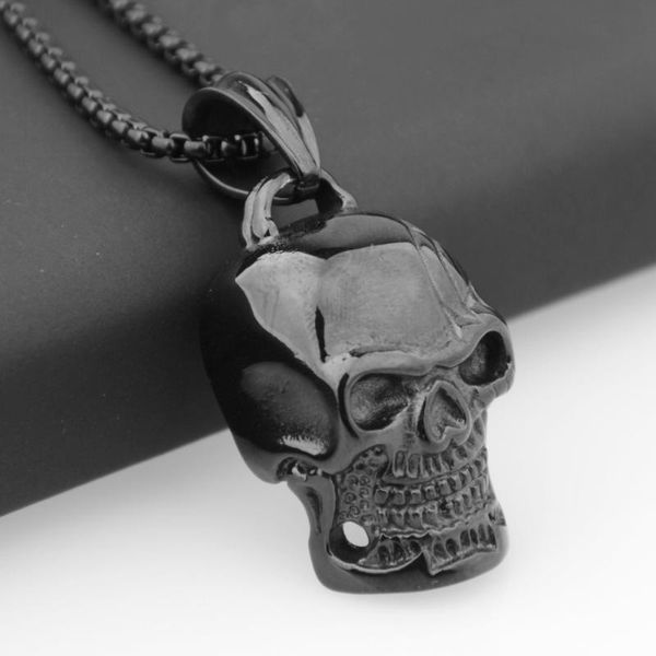 stainless steel silver/gold/black skull pendant fashion skeleton charms gothic biker punk necklace for men pendants jewelry gift
stainless steel silver/gold/black skull pendant fashion skeleton charms gothic biker punk necklace for men pendants jewelry gift