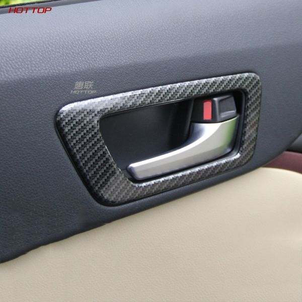 abs carbon fiber texture black inside door handle cover for highlander 2015-2019 model a
abs carbon fiber texture black inside door handle cover for highlander 2015-2019 model a