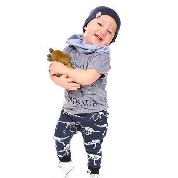 fashion kids baby boys summer short sleeve cotton clothes set new fashion grey dinosaur t-shirt+print long pants outfit, White
fashion kids baby boys summer short sleeve cotton clothes set new fashion grey dinosaur t-shirt+print long pants outfit, White