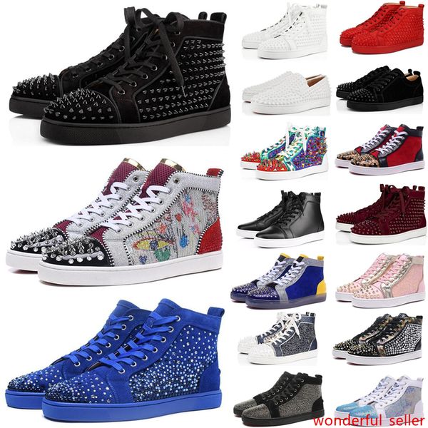 2020 s fashion shoes men women designer luxury casual shoe studded spikes reds bottom leather suede party wedding
2020 s fashion shoes men women designer luxury casual shoe studded spikes reds bottom leather suede party wedding