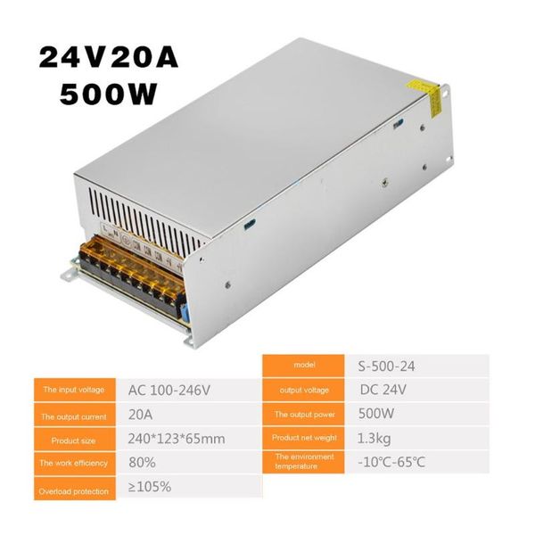 20a switching power supply dc24v ac 220v to dc24v ac-dc 24v for 24v led strip car
20a switching power supply dc24v ac 220v to dc24v ac-dc 24v for 24v led strip car