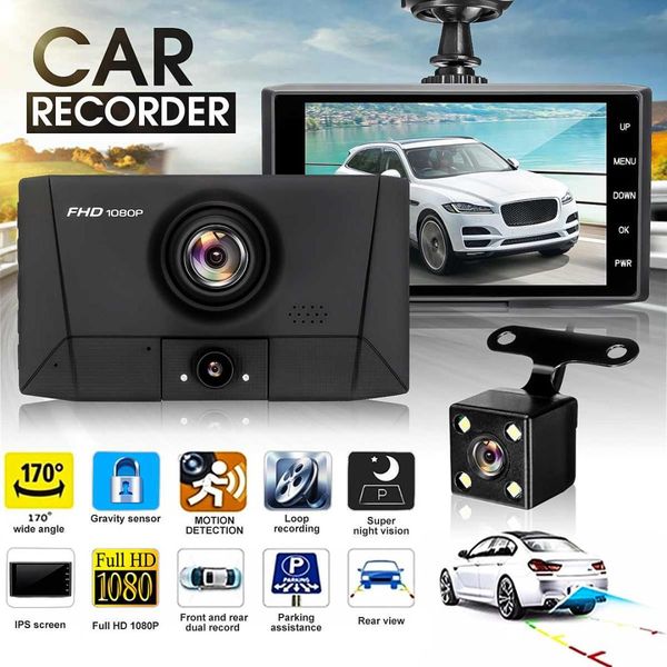 car video recorder streaming media rear view camera mirror car dvr/dash camera three lens
car video recorder streaming media rear view camera mirror car dvr/dash camera three lens