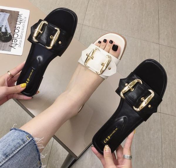 nice summer new women beautiful casual matal decoration sandals woman shoes fashion slippers, Black
nice summer new women beautiful casual matal decoration sandals woman shoes fashion slippers, Black