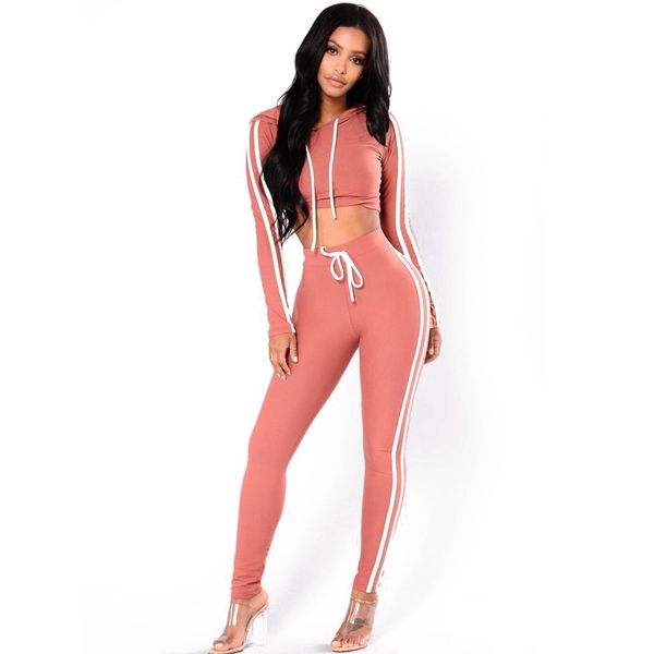 women's two piece pants 2021 women sportswear fashion sports tight set tracksuit long sleeve slim +long fitness suits, White
women's two piece pants 2021 women sportswear fashion sports tight set tracksuit long sleeve slim +long fitness suits, White