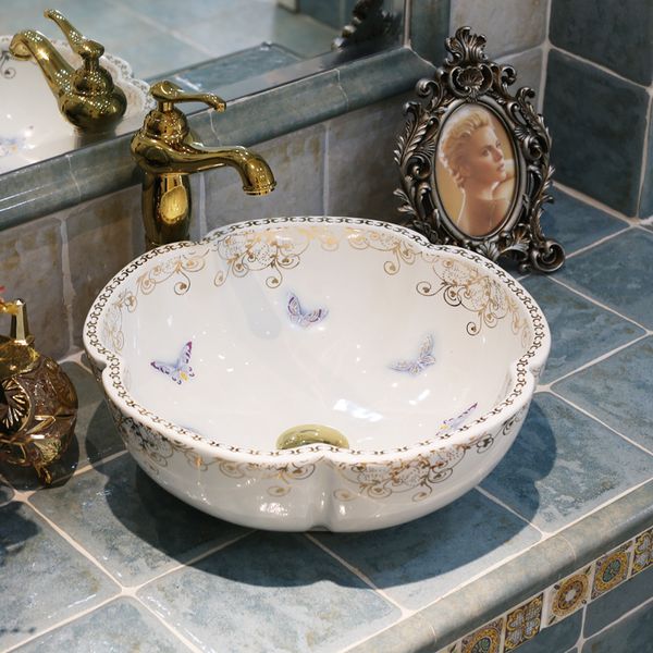 цветочные формы европа vintage art ceramic раковина прилавок ванной раковины фарфора цзиндэчжэнь бассейна раковина
цветочные формы европа vintage art ceramic раковина прилавок ванной раковины фарфора цзиндэчжэнь бассейна раковина