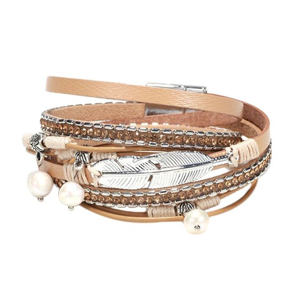 women leather cuff bracelets handmade jewelry bohemian gift for teens girls, mother, sister, daughter
women leather cuff bracelets handmade jewelry bohemian gift for teens girls, mother, sister, daughter