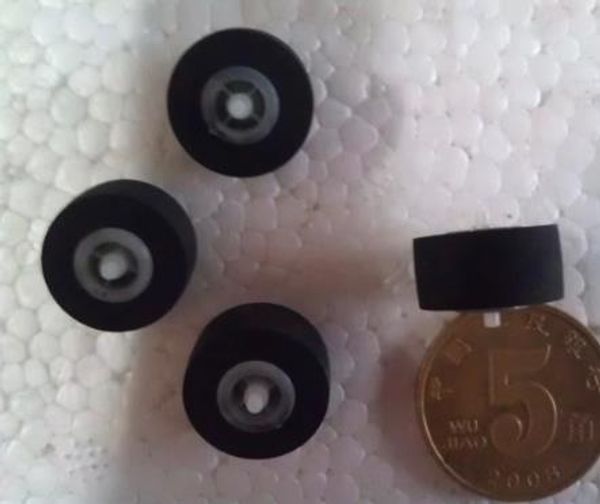 4pcs 12x6x2mm card seat audio belt pulley tape recorder belt pulley wheel