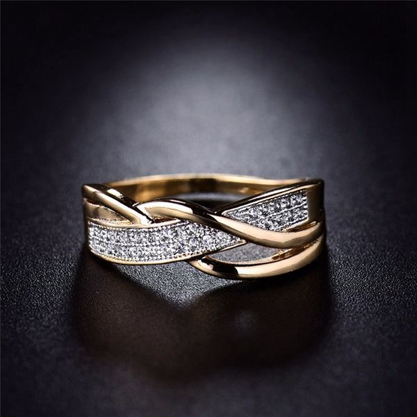 rings for women valentine present fashion spiral crystal gold-color mid ring cubic zirconia promise jewelry, Slivery;golden
rings for women valentine present fashion spiral crystal gold-color mid ring cubic zirconia promise jewelry, Slivery;golden