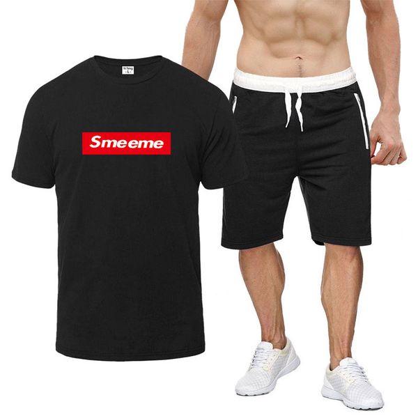 men's tracksuits fashion box logo mens casual t-shirt + zipper shorts two-piece suit male active thin leisure suits size s-2xl, Gray
men's tracksuits fashion box logo mens casual t-shirt + zipper shorts two-piece suit male active thin leisure suits size s-2xl, Gray