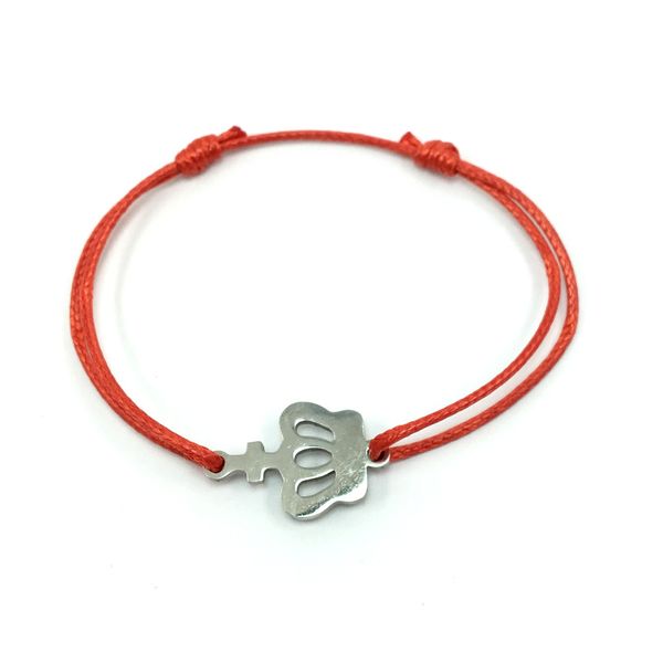 card bracelet crown stainless steel charm cord bracelet adjustable friendship string lucky bracelet for women girls, Golden;silver
card bracelet crown stainless steel charm cord bracelet adjustable friendship string lucky bracelet for women girls, Golden;silver