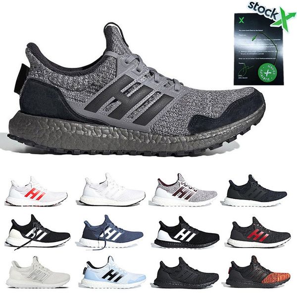 stock with x chaussures ultra bosts 4.0 running shoes all blacks triple white walkers lannister stark ultrabosts 4s trainers sports sneakers
stock with x chaussures ultra bosts 4.0 running shoes all blacks triple white walkers lannister stark ultrabosts 4s trainers sports sneakers