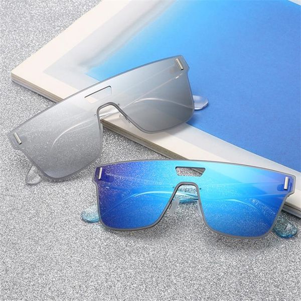 fashion women & men personality one-piece sunglasses rimless reflective sun glasses goggles anti-uv spectacles eyeglasses sun glasses a, White;black 
fashion women & men personality one-piece sunglasses rimless reflective sun glasses goggles anti-uv spectacles eyeglasses sun glasses a, White;black