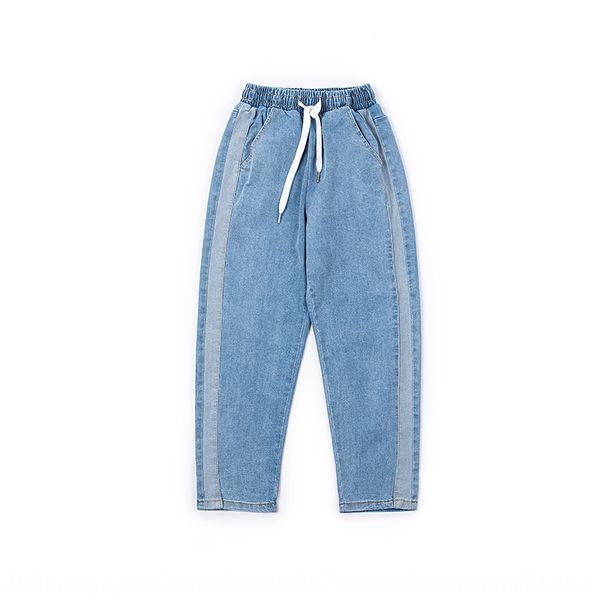hip-hop boy's jeans summer wide legs straight loose big and middle children's father's trousers jeans children's pants p, Blue
hip-hop boy's jeans summer wide legs straight loose big and middle children's father's trousers jeans children's pants p, Blue