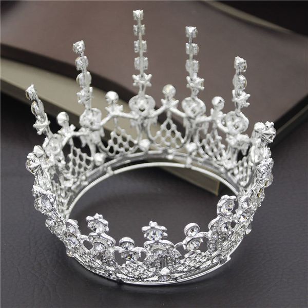 queen king crown headband metal crystal head piece decoration for hair accessory wedding tiara diadem bridal hair jewelry bride, Golden;white
queen king crown headband metal crystal head piece decoration for hair accessory wedding tiara diadem bridal hair jewelry bride, Golden;white