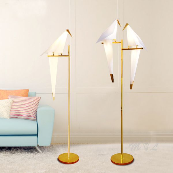 led bird paper floor lamp home deco modern gold standing lamp bedroom living room origami floor light study reading beside lamp
led bird paper floor lamp home deco modern gold standing lamp bedroom living room origami floor light study reading beside lamp