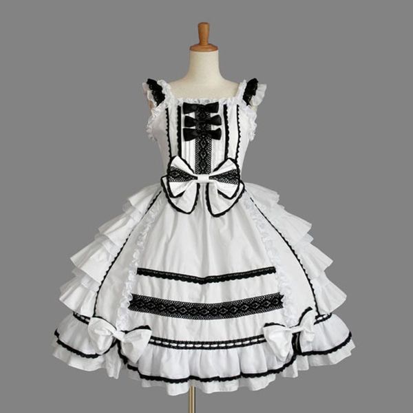 gothic bow evenging party dress women vintage black sleeveless cross back lace panel corset swing dress robe vestidos femme, Black;gray
gothic bow evenging party dress women vintage black sleeveless cross back lace panel corset swing dress robe vestidos femme, Black;gray