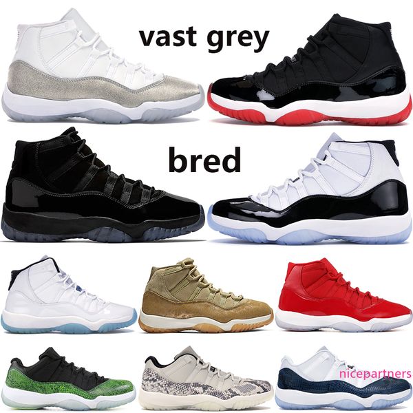new vast grey bred 11 11s jumpman basketball shoes men women concord 45 cap and gown legend blue nightshade mens trainers 36-47
new vast grey bred 11 11s jumpman basketball shoes men women concord 45 cap and gown legend blue nightshade mens trainers 36-47