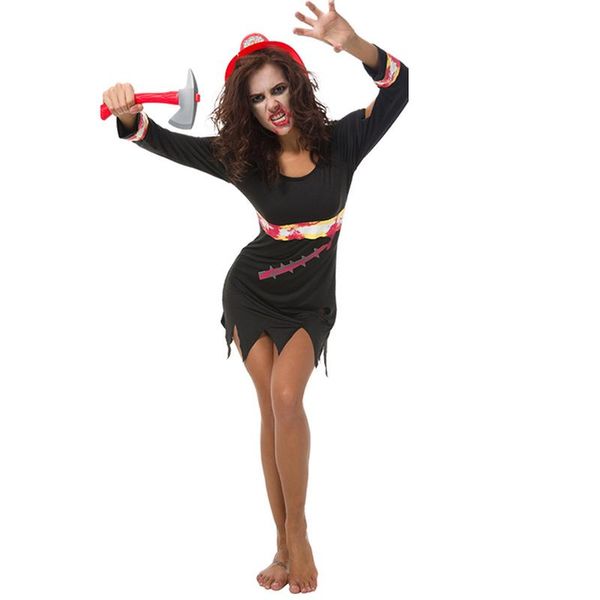 halloween costume women's masquerade show clothes dress cosplay dress for vampire witch princess, Black;red
halloween costume women's masquerade show clothes dress cosplay dress for vampire witch princess, Black;red
