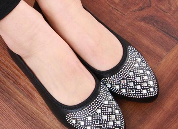2019 women's shoes in spring and autumn with new style flat bottom pointed end mother cloth shoes @asd714, Black
2019 women's shoes in spring and autumn with new style flat bottom pointed end mother cloth shoes @asd714, Black