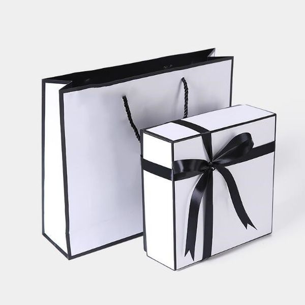 luxury christmas gift box camellia tag paper bag designer handbag belt scarf gift storage box silk belt dustproof bags accessories, Black
luxury christmas gift box camellia tag paper bag designer handbag belt scarf gift storage box silk belt dustproof bags accessories, Black