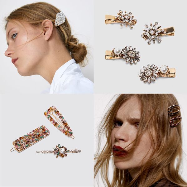 2020 metal hairpin women wedding multi-color rhinestone hair clips korean barrettes jewelry gift bride accessories wholesale, Golden;white
2020 metal hairpin women wedding multi-color rhinestone hair clips korean barrettes jewelry gift bride accessories wholesale, Golden;white