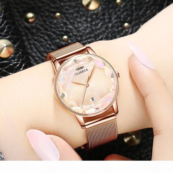 luxury crystal ladies dress watches brand designer watch women rose gold quartz wrist watch female mesh steel waterproof clock, Slivery;brown
luxury crystal ladies dress watches brand designer watch women rose gold quartz wrist watch female mesh steel waterproof clock, Slivery;brown