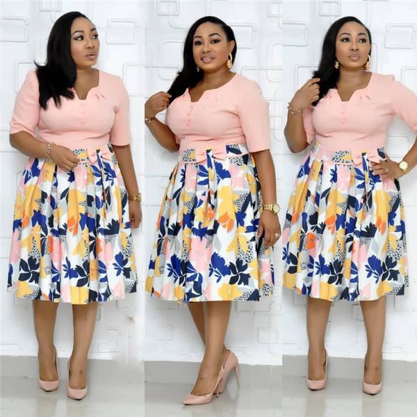 plus size women clothing dresses casual elegant flora printed half sleeved v neck dresses fashion womens summer dresses, Black;gray
plus size women clothing dresses casual elegant flora printed half sleeved v neck dresses fashion womens summer dresses, Black;gray