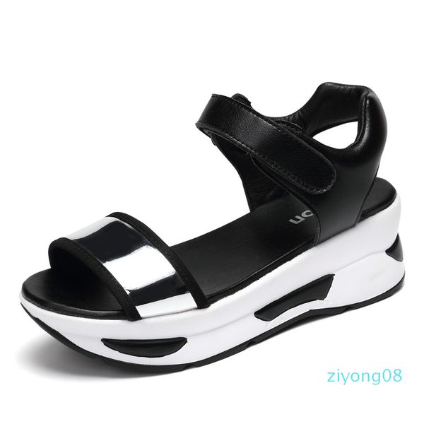 wholesale 5cm new women sandals summer female casual shoes flat platform sandals thick bottom pu leather wedge sandals size 35-40 z08, Black
wholesale 5cm new women sandals summer female casual shoes flat platform sandals thick bottom pu leather wedge sandals size 35-40 z08, Black