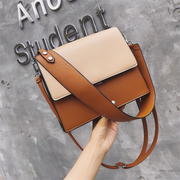contrast color pu leather crossbody bags for women 2019 small handbag fashion casual shoulder messenger bag lady crossbody bags
contrast color pu leather crossbody bags for women 2019 small handbag fashion casual shoulder messenger bag lady crossbody bags