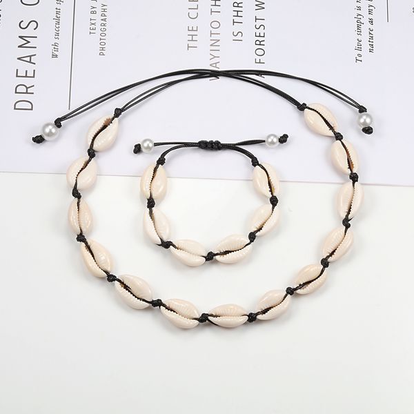 boho hawaii sea shell necklace bracelet jewelry bohemian rope chain conch choker for women summer ocean collar necklace gifts, Golden;silver
boho hawaii sea shell necklace bracelet jewelry bohemian rope chain conch choker for women summer ocean collar necklace gifts, Golden;silver