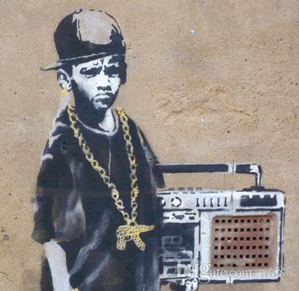 banksy graffiti modern abstract hand painted oil painting hip hop boy on canvas home decor for wall art multi sizes g188 200310
banksy graffiti modern abstract hand painted oil painting hip hop boy on canvas home decor for wall art multi sizes g188 200310