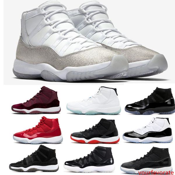 2019 11 white metallic silver vast grey basketball shoes 11s concord 45 bred space jam 72-10 men women gym red sneakers with box
2019 11 white metallic silver vast grey basketball shoes 11s concord 45 bred space jam 72-10 men women gym red sneakers with box