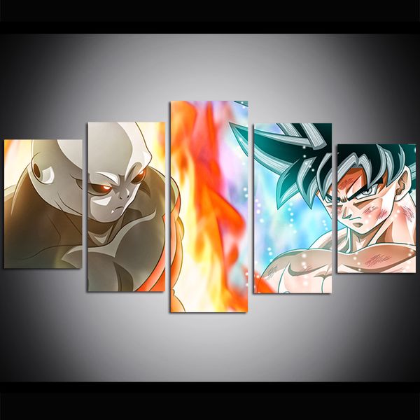 5 piece large size canvas wall art pictures dragon ball super goku pk jiren print oil painting for living room paintings wall decor
5 piece large size canvas wall art pictures dragon ball super goku pk jiren print oil painting for living room paintings wall decor